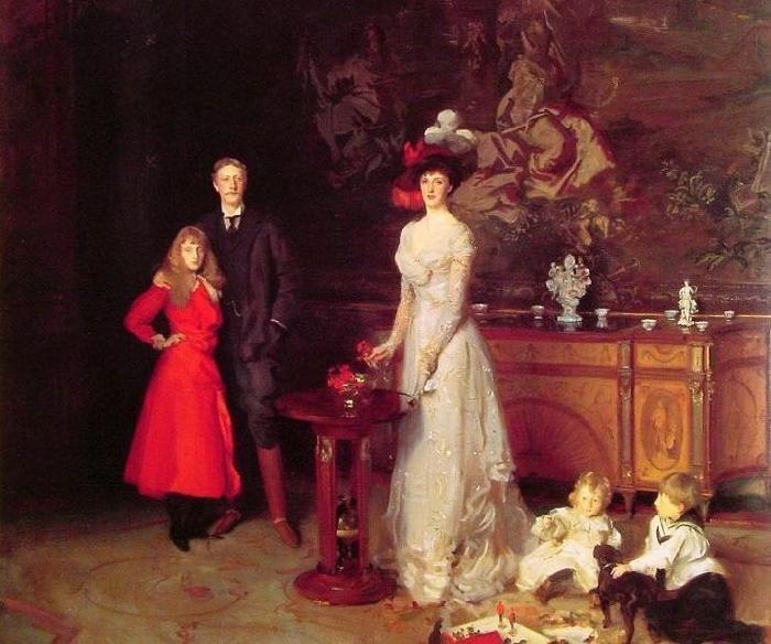 John Singer Sargent Sargent  Familie Sitwell